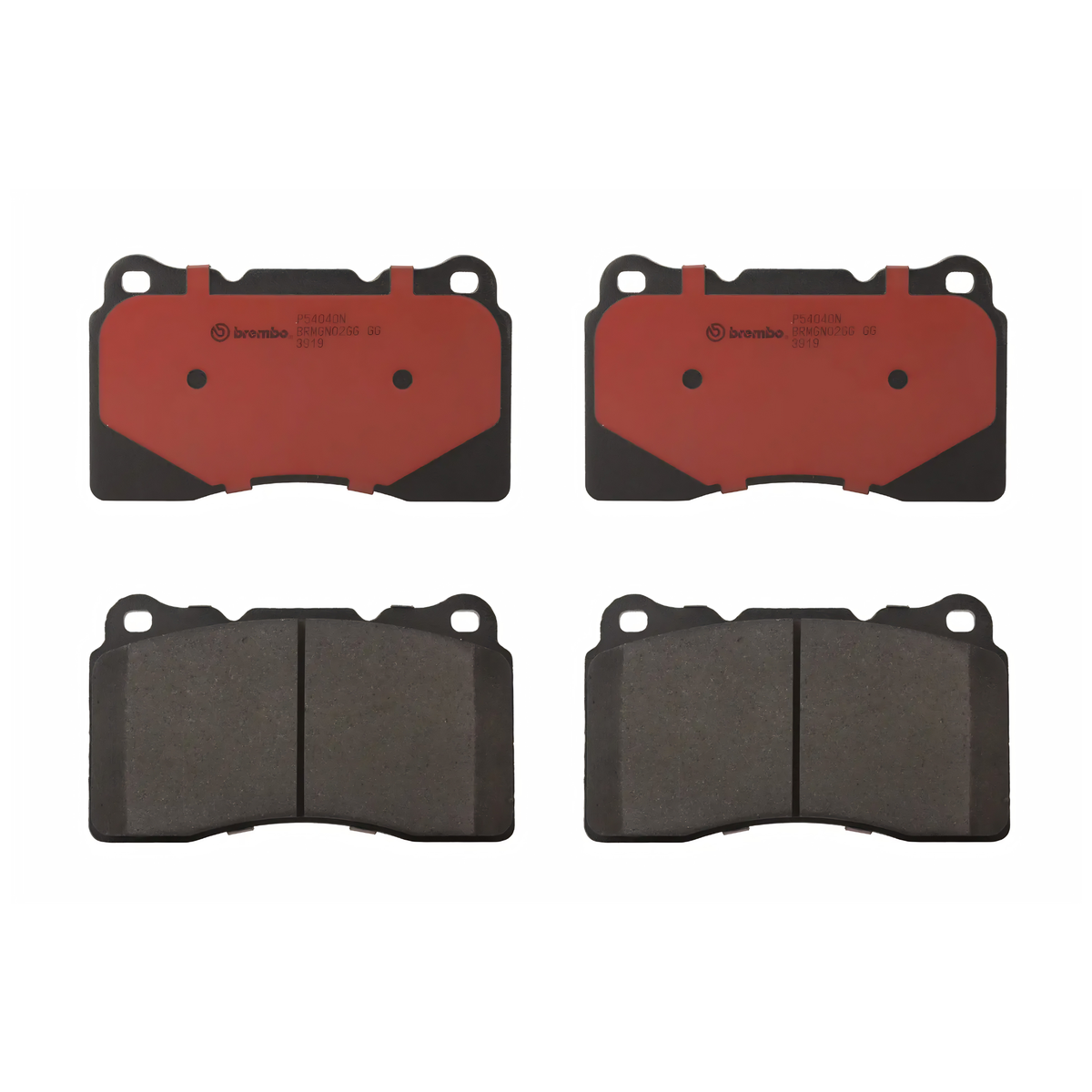 BREMBO P 54 040N MITSUBISHI PREMIUM CERAMIC FRONT BRAKE PAD