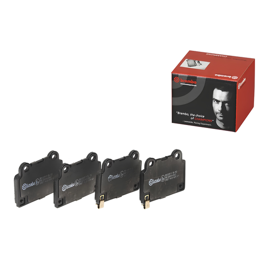 BREMBO P 54 052 MITSUBISHI LOW-METALIC REAR BRAKE PADS