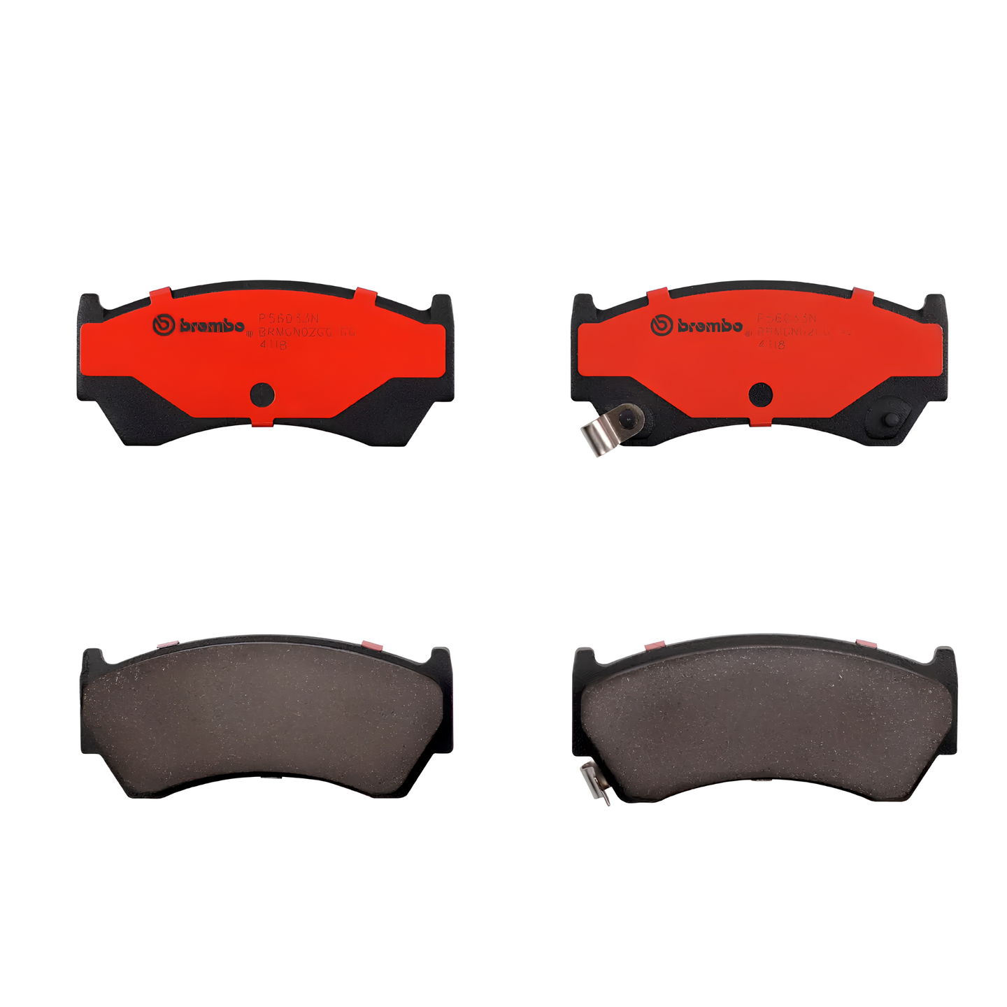 BREMBO P 56 033N NISSAN PREMIUM CERAMIC FRONT BRAKE PADS