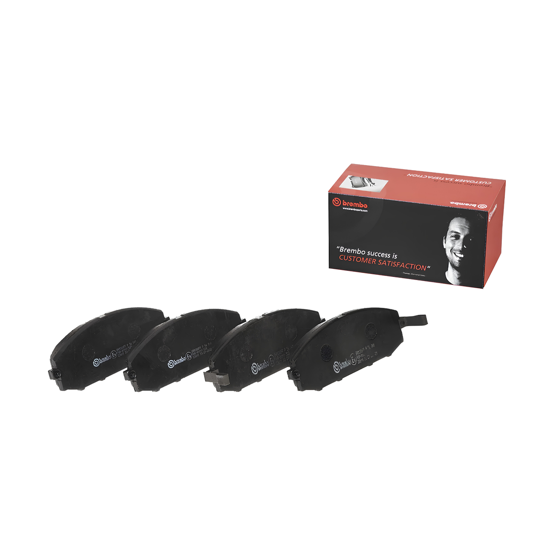 BREMBO P 56 040S NISSAN SEMI-METALIC REAR FRONT PADS