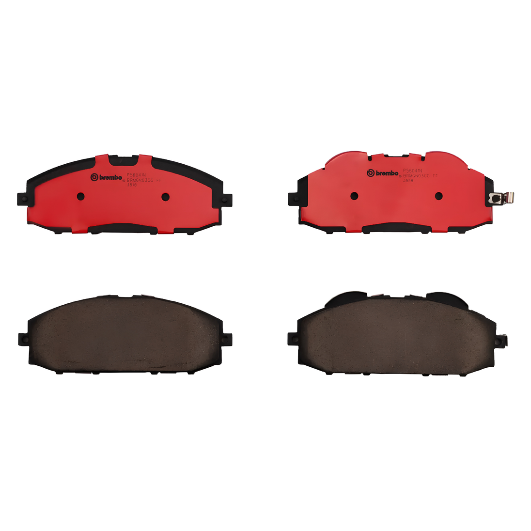 BREMBO P 56 041N NISSAN PREMIUM CERAMIC FRONT BRAKE PADS