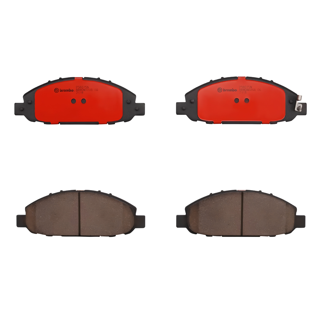BREMBO P 56 075N NISSAN PREMIUM CERAMIC FRONT BRAKE PADS