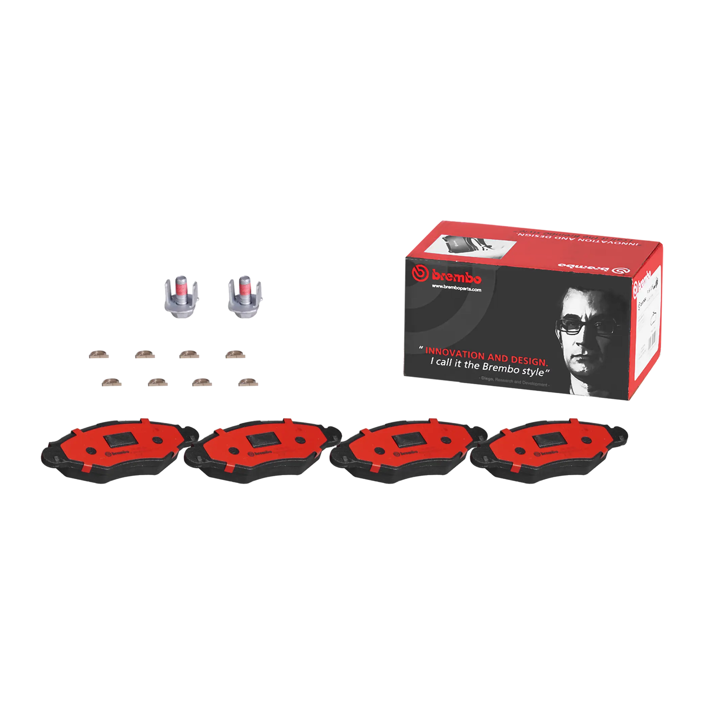 BREMBO P 61 063N PEUGEOT PREMIUM CERAMIC FRONT BRAKE PAD