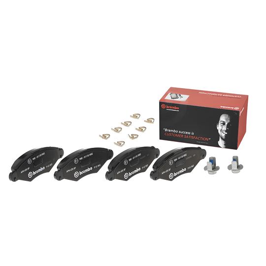 BREMBO P 61 063S PEUGEOT SEMI METALIC FRONT BRAKE PAD