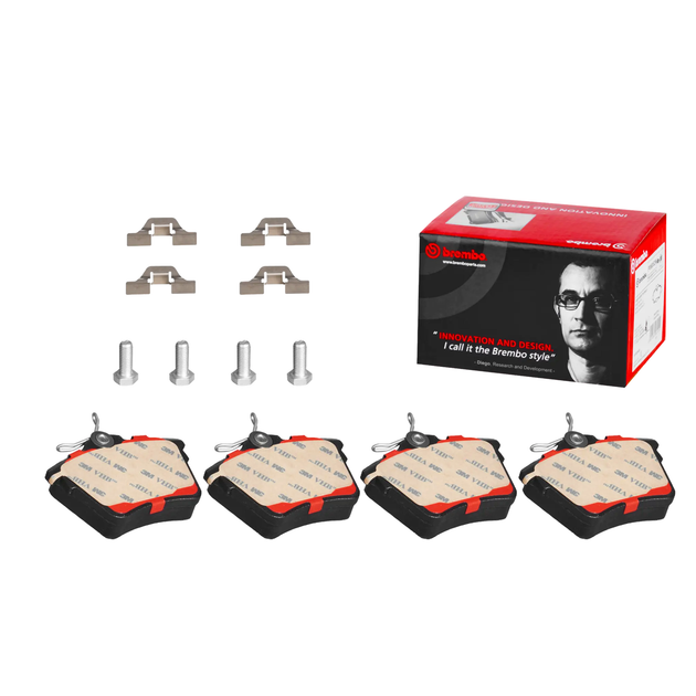 BREMBO P 61 079N PEUGEOT PREMIUM CERAMIC REAR BRAKE PAD