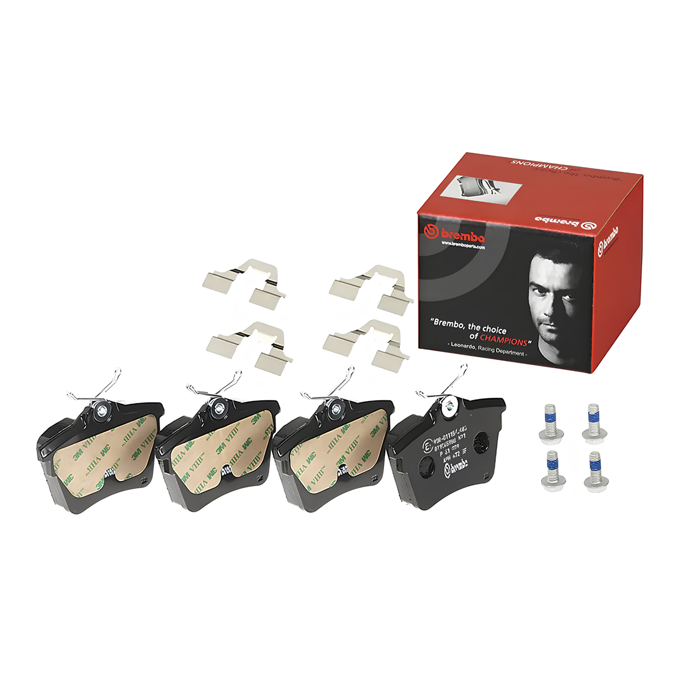 BREMBO P 61 079S PEUGEOT SEMI METALIC REAR BRAKE PAD
