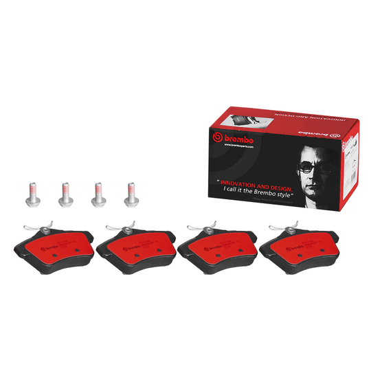 BREMBO P 61 114N PEUGEOT PREMIUM CERAMIC REAR BRAKE PAD