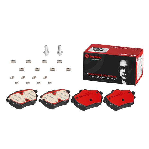 BREMBO P 61 122N PEUGEOT PREMIUM CERAMIC REAR BRAKE PAD