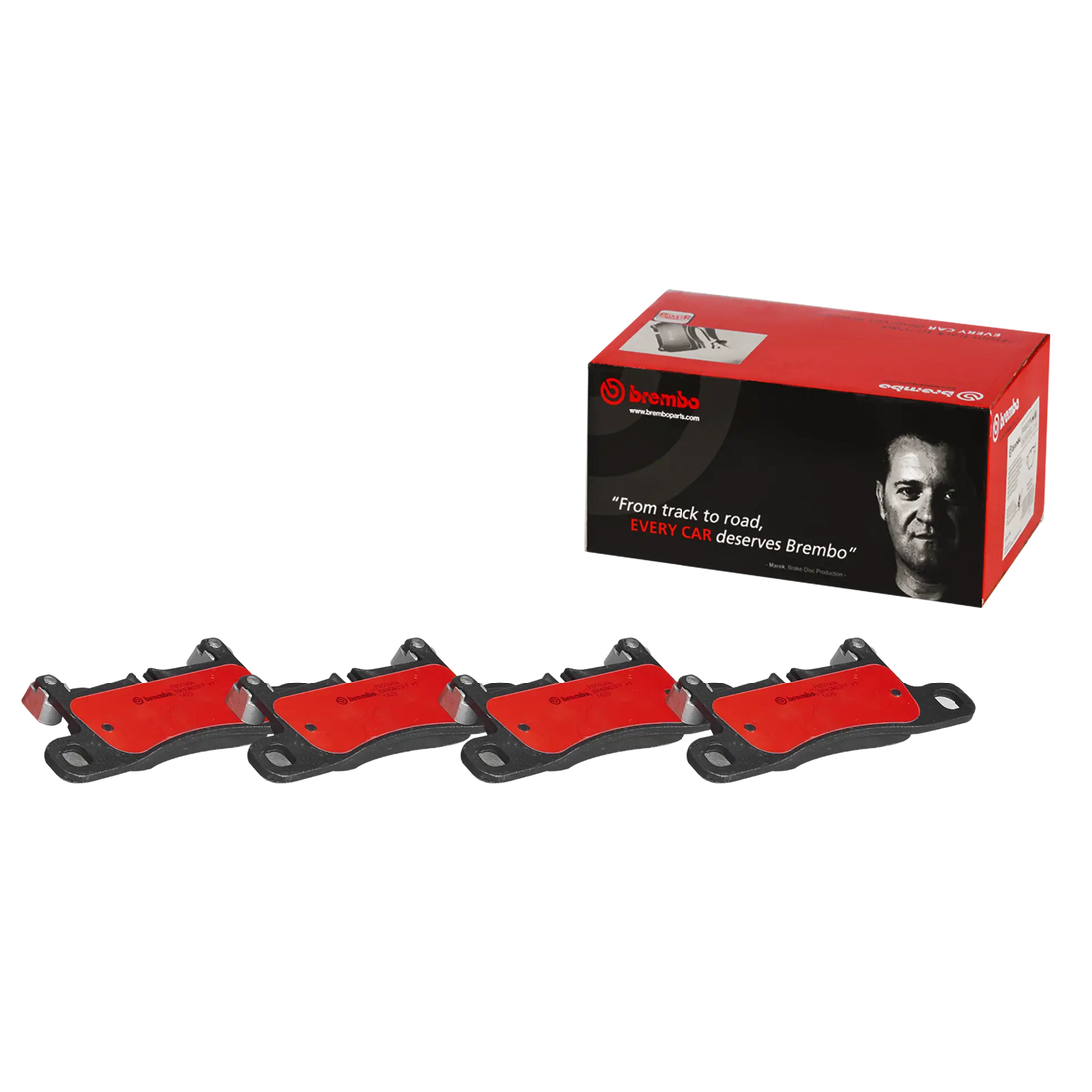 BREMBO P 65 030N PORCSHE PREMIUM CERAMIC REAR BRAKE PAD