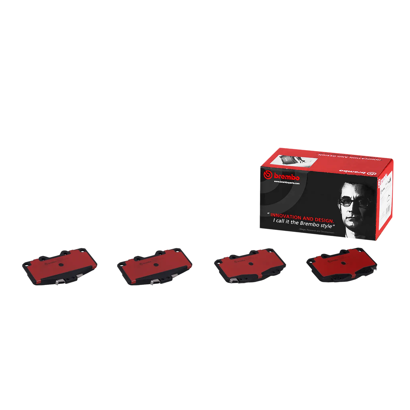 BREMBO P 83 009N TOYOTA PREMIUM CERAMIC FRONT BRAKE PAD