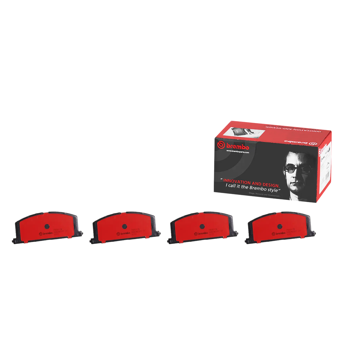 BREMBO P 83 011N TOYOTA PREMIUM CERAMIC FRONT BRAKE PAD