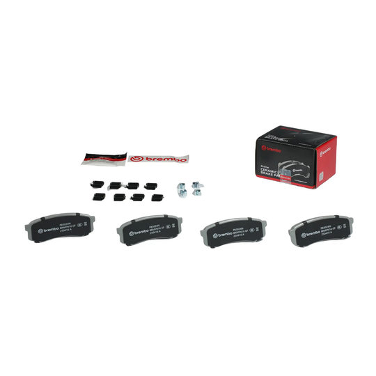 BREMBO P 83 024N MITSUBISHI PREMIUM CERAMIC REAR BRAKE PAD