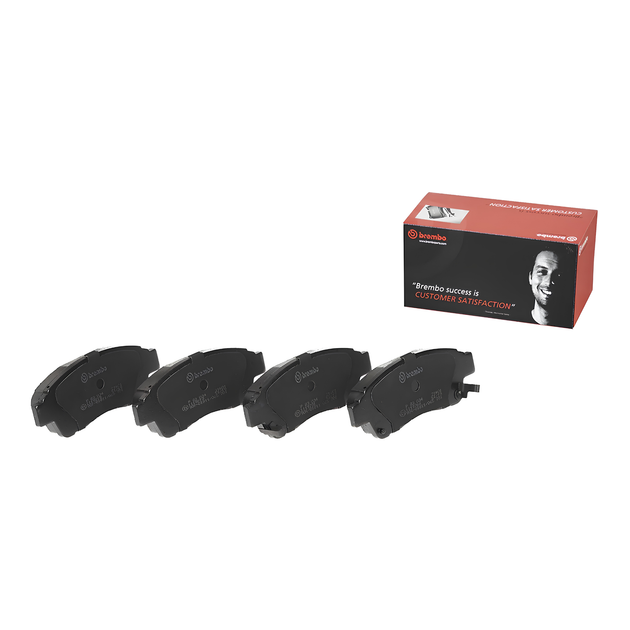 BREMBO P 83 034S TOYOTA SEMI-METALIC RED SHIM FRONT BRAKE PAD