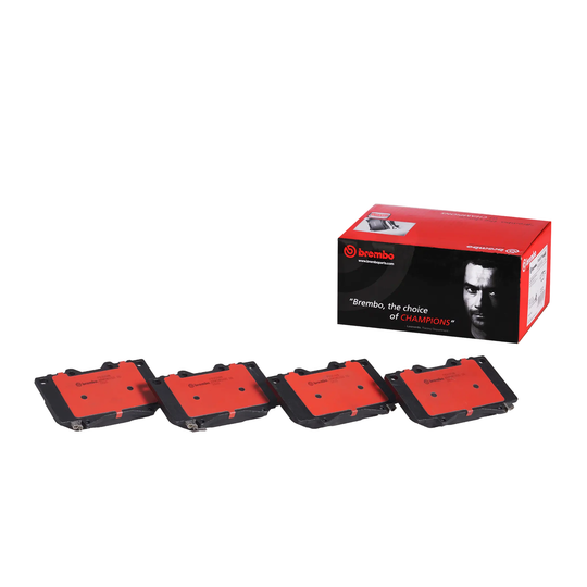 BREMBO P 83 048 TOYOTA LOW-METALIC BLACK SHIM FRONT BRAKE PAD
