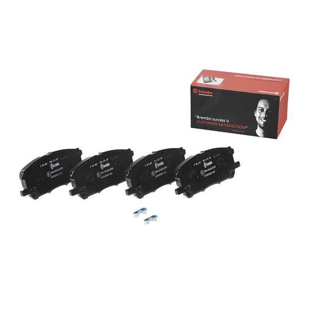 BREMBO P 83 067 TOYOTA LOW-METALIC BLACK SHIM FRONT BRAKE PAD