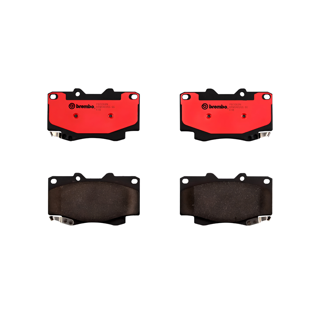 BREMBO P 83 069N TOYOTA PREMIUM CERAMIC FRONT BRAKE PAD