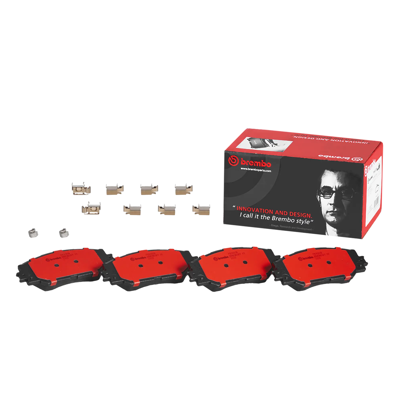 BREMBO P 83 082N TOYOTA PREMIUM CERAMIC FRONT BRAKE PAD