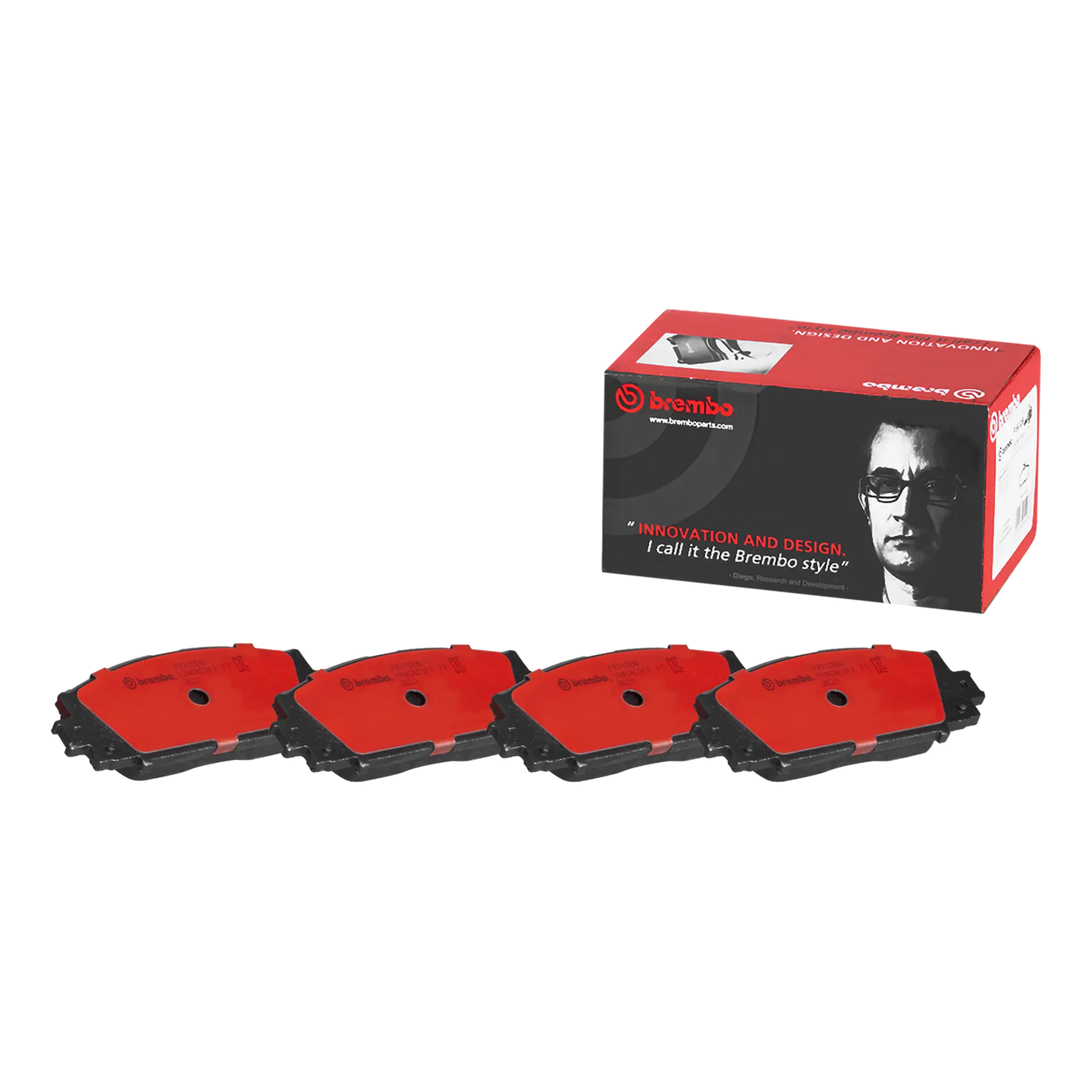 BREMBO P 83 106N TOYOTA PREMIUM CERAMIC FRONT BRAKE PAD