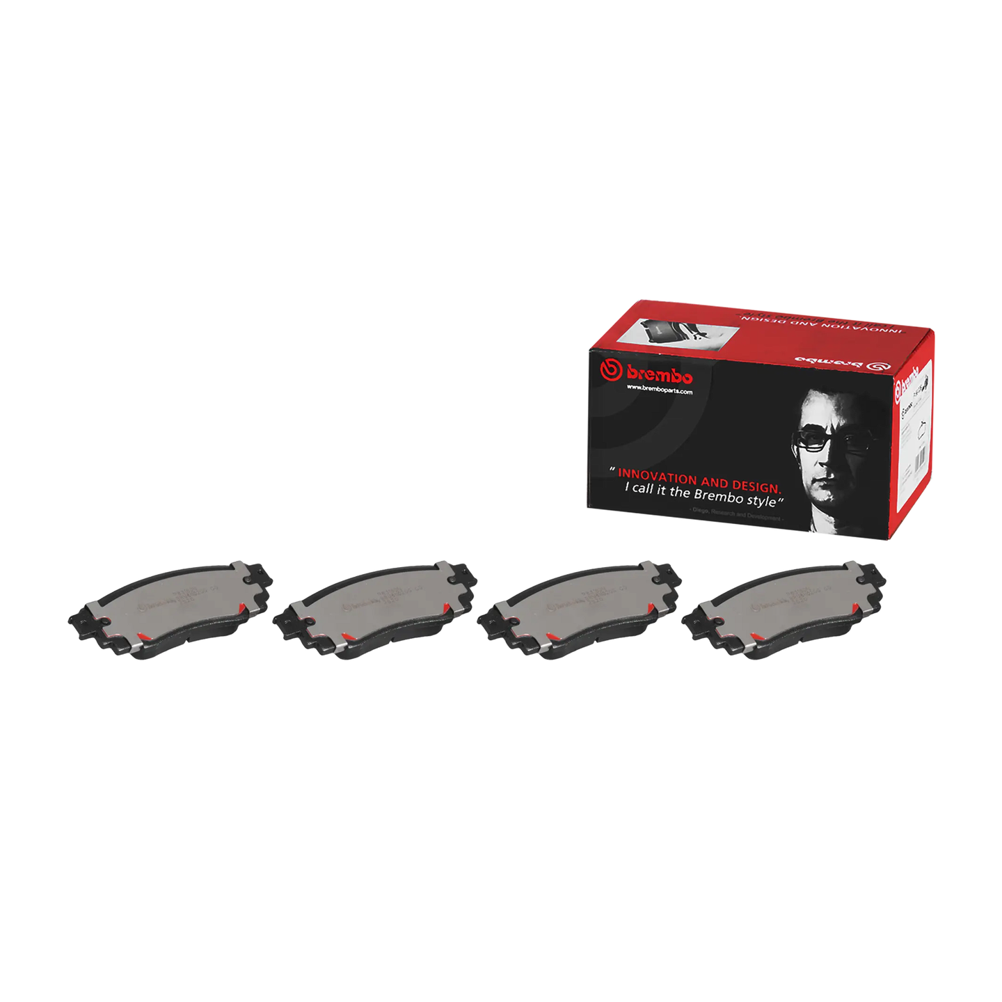 BREMBO P 83 171N TOYOTA PREMIUM CERAMIC FRONT BRAKE PAD