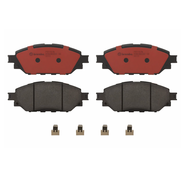 BREMBO P 83 167N TOYOTA PREMIUM CERAMIC FRONT BRAKE PAD