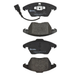 BREMBO P 85 020 LOW METALIC VOLKSWAGEN REAR BRAKE PAD