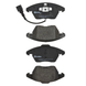 BREMBO P 85 020 LOW METALIC VOLKSWAGEN REAR BRAKE PAD