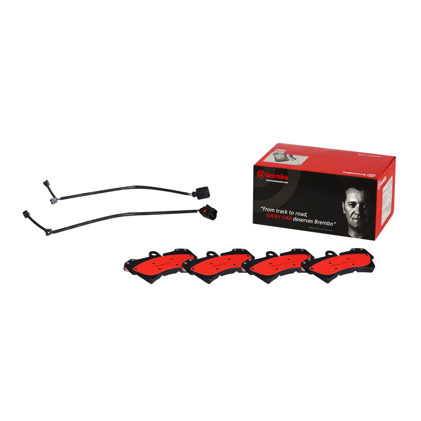 BREMBO P 85 065N AUDI/PORSCHE PREMIUM CERAMIC FRONT BRAKE PAD