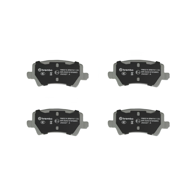 BREMBO P 85 073N PREMIUM CERAMIC VOLKSWAGEN REAR BRAKE PAD
