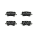 BREMBO P 85 146N PREMIUM CERAMIC VOLKSWAGEN FRONT BRAKE PAD