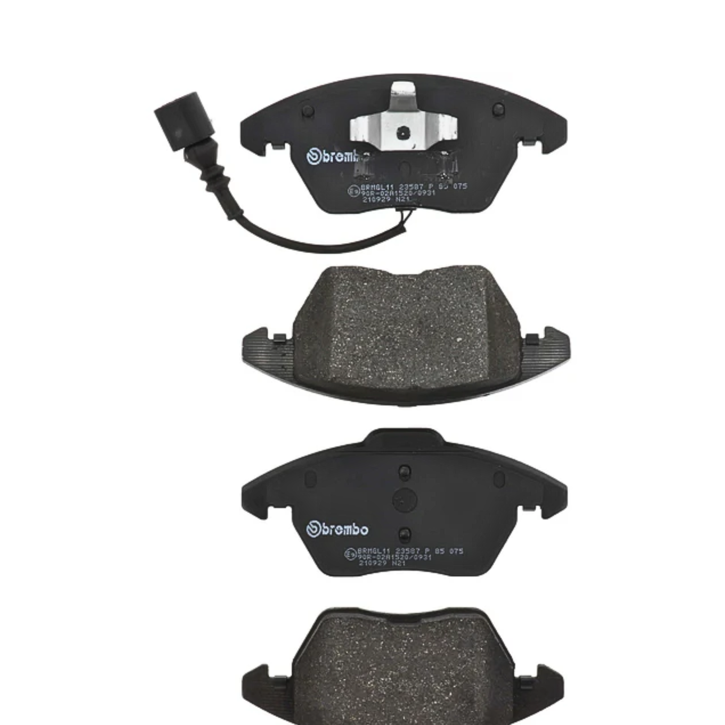 BREMBO P 85 075 LOW METALIC VOLKSWAGEN FRONT BRAKE PAD