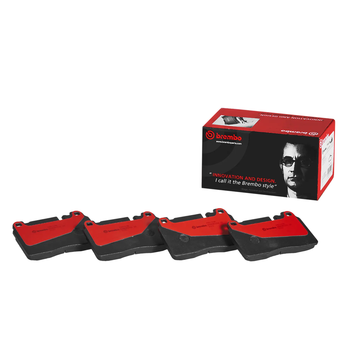 BREMBO P 85 123N AUDI/PORSCHE PREMIUM CERAMIC FRONT BRAKE PAD
