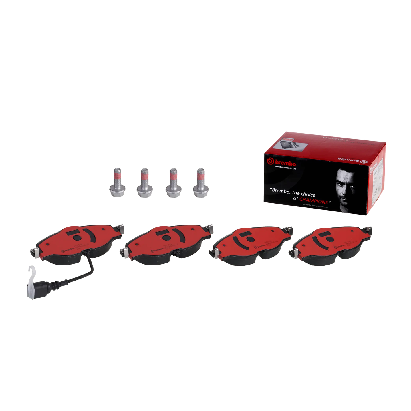 BREMBO P 85 126N AUDI PREMIUM CERAMIC FRONT BRAKE PAD
