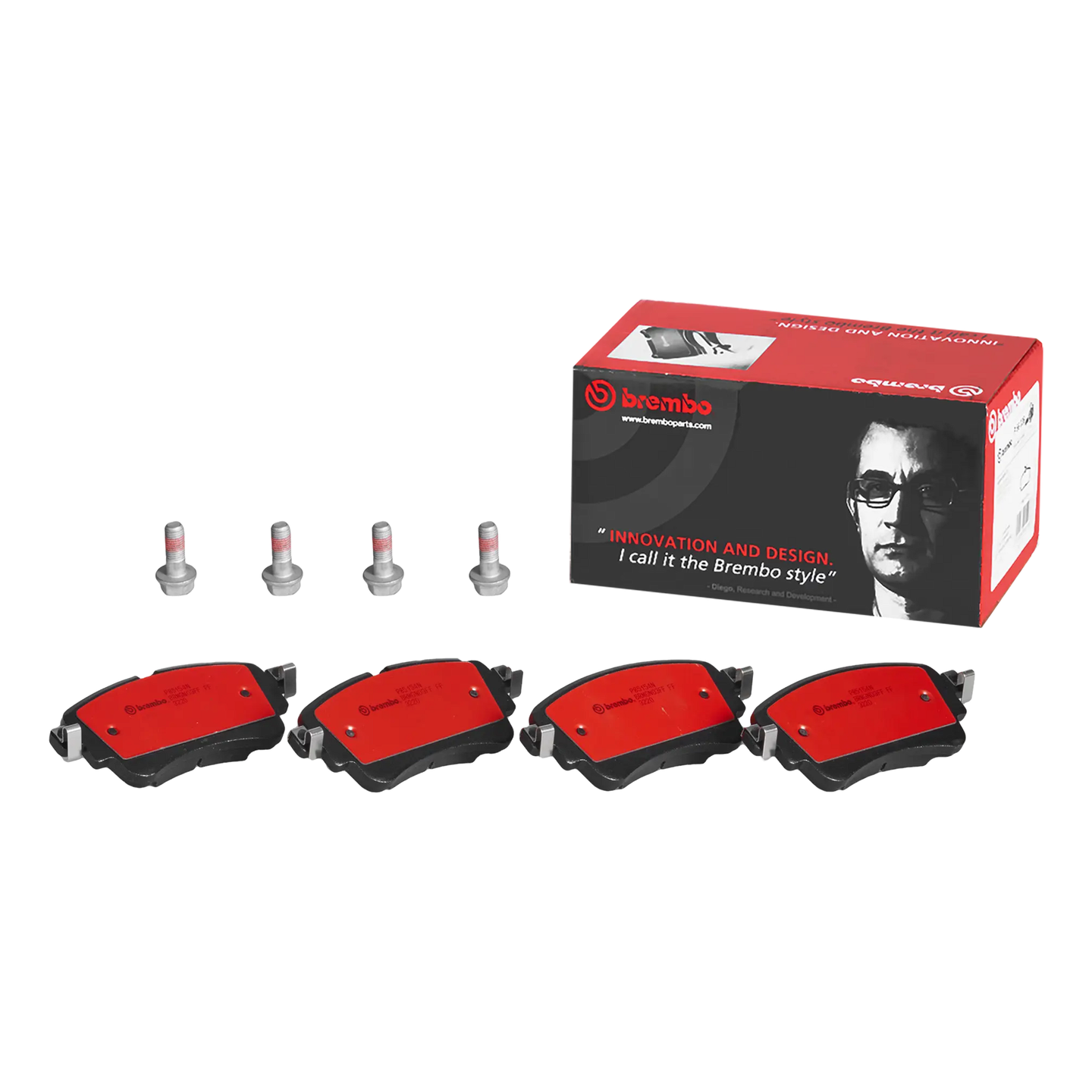 BREMBO P 85 154N AUDI PREMIUM CERAMIC REAR BRAKE PAD