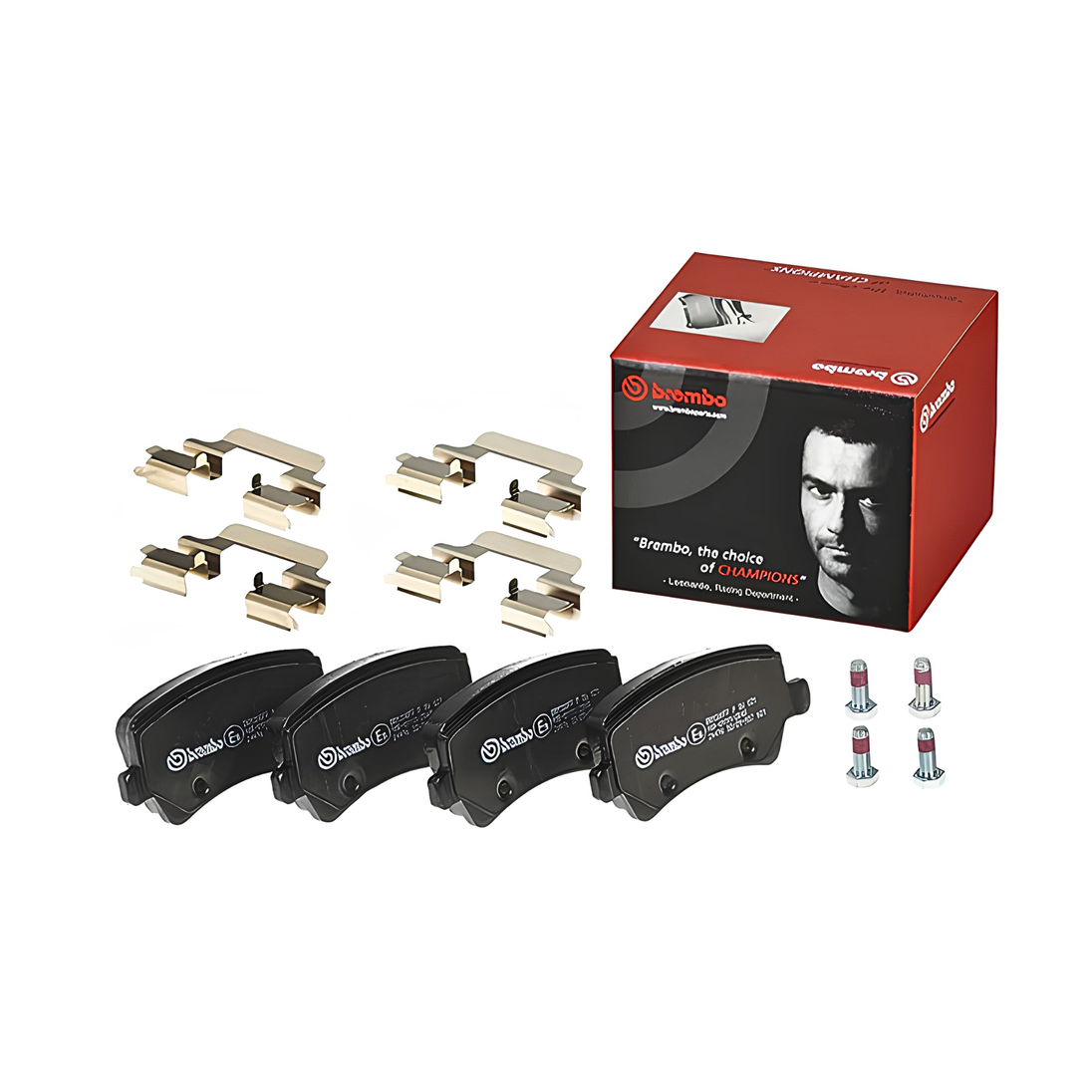 BREMBO P 86 021 LOW-METALIC LAND ROVER REAR BRAKE PADS