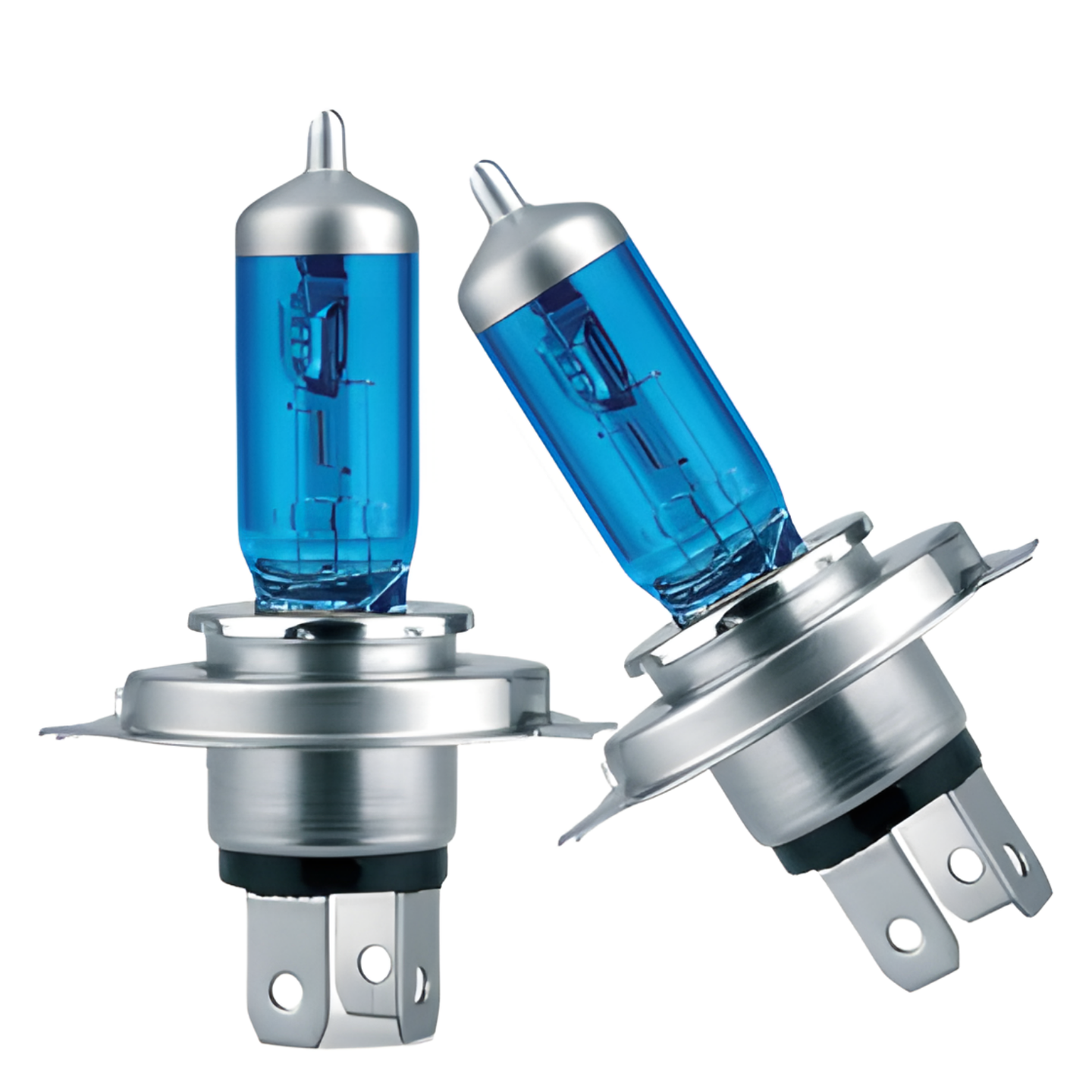 BIOLIGHT 12V100/90W B-H4 P43T HALOGEN BLUE HEAD LAMP 2PCS SET