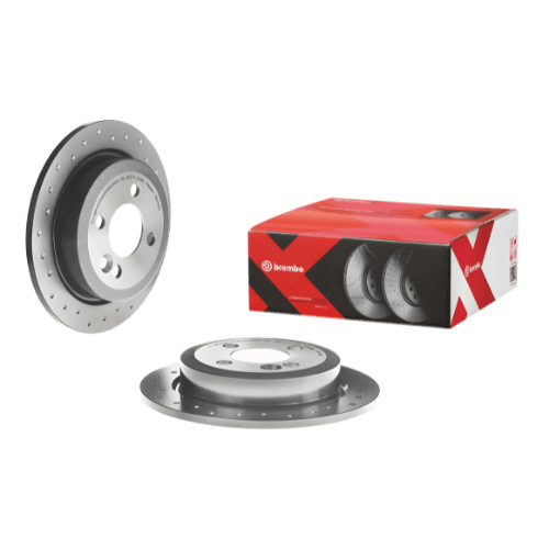 Disc Brake Rotor – Part #09.A408.11, Replacement Brake Rotor For Compatible Vehicles