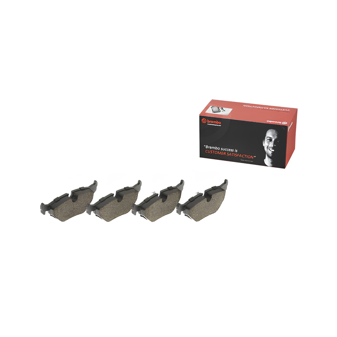 BREMBO P 06 011 LOW METALLIC BMW REAR BRAKE PAD