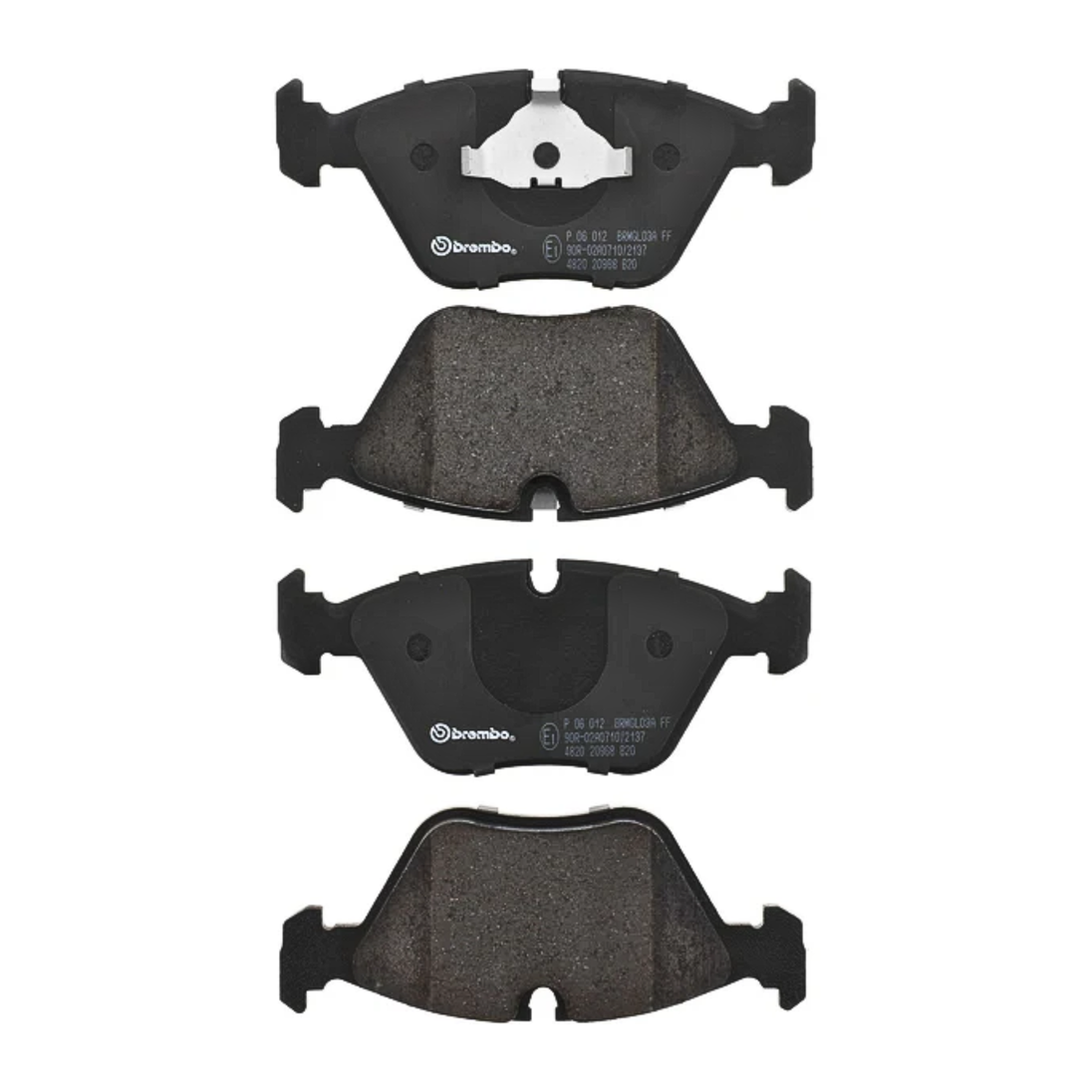 BREMBO P 06 012 LOW METALLIC BMW FRONT BRAKE PAD