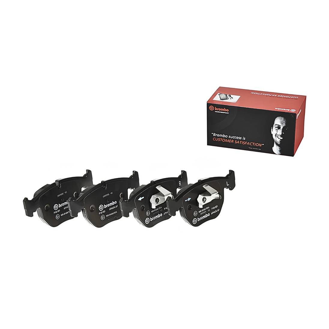BREMBO P 06 021 LOW METALLIC BMW FRONT BRAKE PAD