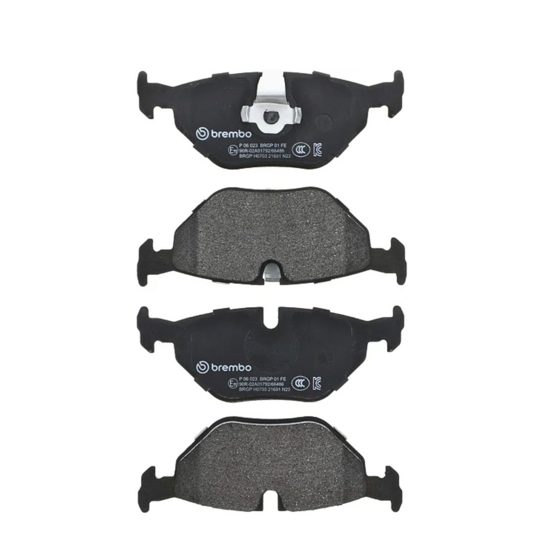 BREMBO P 06 023 LOW METALLIC BMW REAR BRAKE PAD