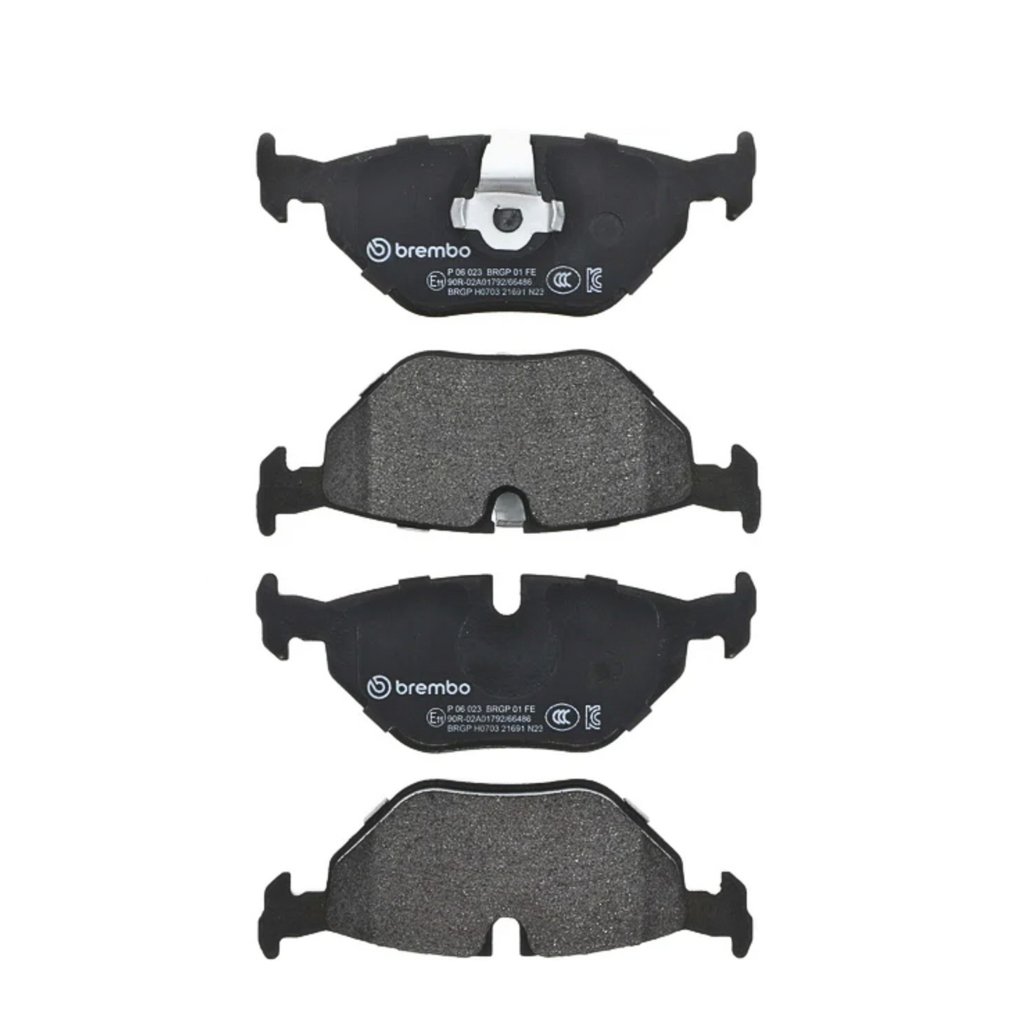 BREMBO P 06 023 LOW METALLIC BMW REAR BRAKE PAD