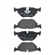 BREMBO P 06 023 LOW METALLIC BMW REAR BRAKE PAD