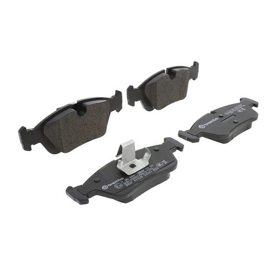 BREMBO P 06 025 LOW METALLIC BMW REAR BRAKE PAD
