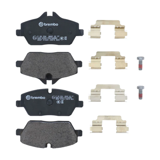 BREMBO P 06 034 LOW METALLIC BMW FRONT BRAKE PAD