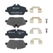 BREMBO P 06 034 LOW METALLIC BMW FRONT BRAKE PAD