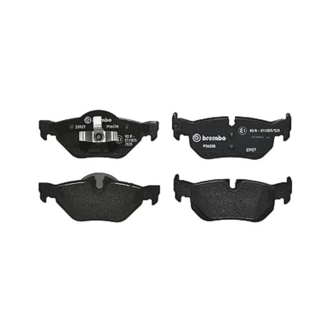 BREMBO P 06 038 LOW METALLIC BMW REAR BRAKE PAD