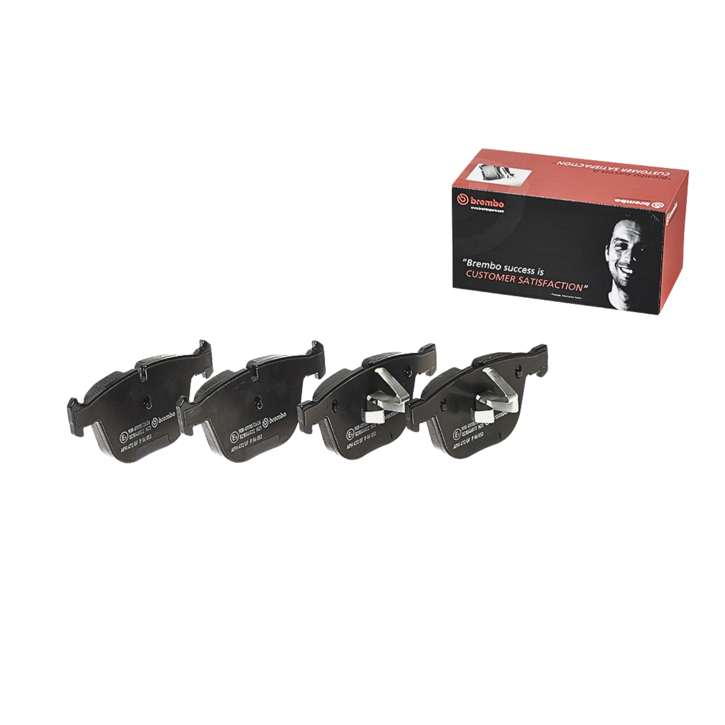 BREMBO P 06 053 LOW METALLIC BMW REAR BRAKE PAD