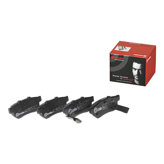 BREMBO P 28 025 HONDA LOW METALLIC REAR BRAKE PADS