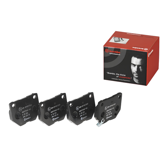 BREMBO P 78 016 SUBARU LOW-METALIC REAR BRAKE PADS