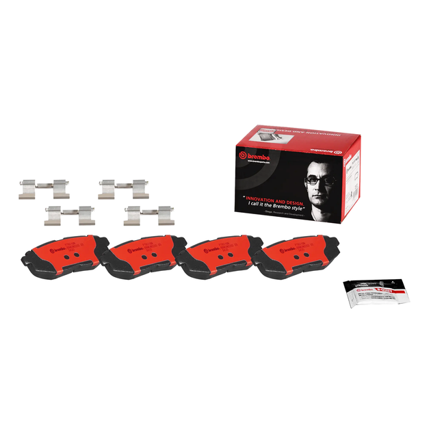 BREMBO P 78 018N SUBARU PREMIUM CERAMIC REAR BRAKE PADS
